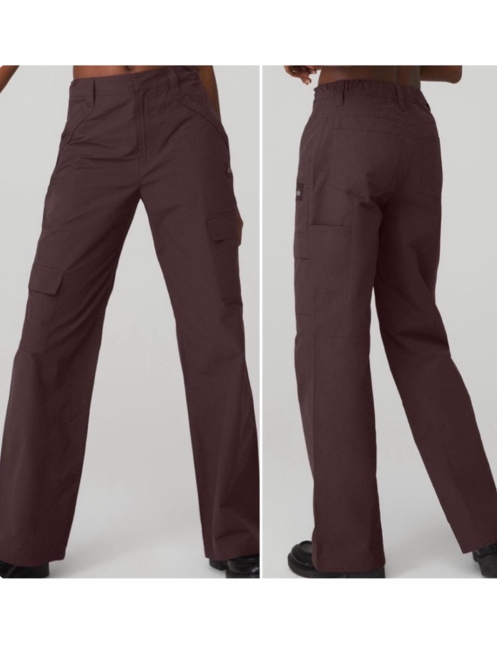 Alo Yoga All That Trouser Pant in Raisinette Women’s Size Small